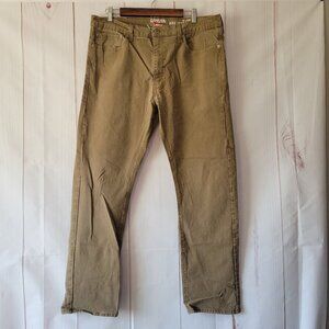 Levi’s Men’s Sz 38 Denizen 232 Slim Straight Fit Jeans, Kaki Denim Jeans, EUC